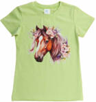 Asti Rövid ujjú póló, Lovas mintával