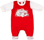 Asti Hosszú ujjú baba rugdalozó karácsonyi mintával