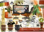 Ravensburger Eames Design Clasic 1000 piese RVSPA16899 Puzzle