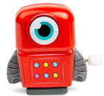 Bigjigs Toys Mini robot metalic Bigjigs - Cu mecanism de învârtire, roşu (SYMTRA_RG) Figurina
