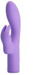Pretty Love Vibrator Iepuras Elivia, 10 Moduri Vibratii, USB Magnetic, Mov, 17.2 cm Vibrator