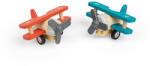 Bigjigs Toys Jucărie din lemn Bigjigs - Avioane, 2 buc (36072)