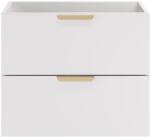 Comad Aster White dulap 60x45.6x50 cm sub chiuveta pe perete alb ASTER WHITE 82-60-46-2S (ASTERWHITE8260462S)