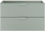 Comad Aster Green dulap 80x45.6x50 cm sub chiuveta pe perete verde ASTER GREEN 82-80-46-2S (ASTERGREEN8280462S)