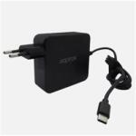 Approx Notebook adapter 90W - Univerzális USB Type-C töltő, 5V/3A, 9V/3A, 12V/3A, 15V/3A, 20V/4.5A, Fekete (APPA90C) - tripont