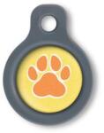 Blucky Wild Paw Yellow Dog Tag small - dogshop
