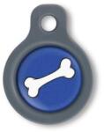 Blucky Bone Dark Blue Dog Tag small - dogshop