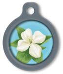 Blucky Jasmine Turquoise Blue Dog Tag medium - dogshop