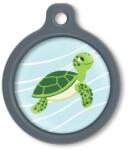 Blucky Baby Turtle Pastel Turquoise Dog Tag large - dogshop