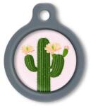 Blucky Cactus Rose Dog Tag medium - dogshop