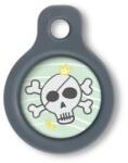 Blucky Pirate Turquoise Green Dog Tag small