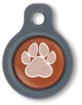Blucky Wild Paw Brown Dog Tag small