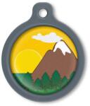 Blucky Colorado Yellow Dog Tag large - dogshop