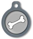 Blucky Bone Grey Dog Tag medium