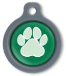 Blucky Wild Paw Dark Green Dog Tag medium