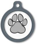 Blucky Wild Paw White Dog Tag large