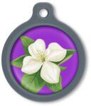 Blucky Jasmine Purple Dog Tag large - dogshop