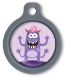 Blucky Beastie Pastel Purple Dog Tag medium - dogshop