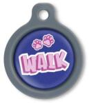 Blucky Graffiti Dark Blue Dog Tag medium - dogshop