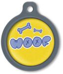 Blucky Graffiti Yellow Dog Tag large - dogshop