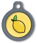 Blucky Capri Yellow Dog Tag medium - dogshop
