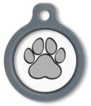 Blucky Wild Paw White Dog Tag medium - dogshop