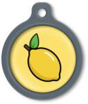 Blucky Capri Yellow Dog Tag large - dogshop