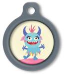 Blucky Beastie Pastel Yellow Dog Tag medium - dogshop
