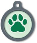 Blucky Wild Paw Pastel Green Dog Tag large - dogshop