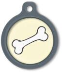 Blucky Bone Pastel Yellow Dog Tag large - dogshop