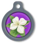 Blucky Jasmine Purple Dog Tag medium - dogshop