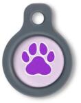 Blucky Wild Paw Pastel Purple Dog Tag small