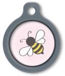 Blucky Bee Rose Dog Tag medium - dogshop