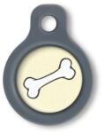 Blucky Bone Pastel Yellow Dog Tag small - dogshop