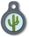 Blucky Cactus Pastel Turquoise Dog Tag small - dogshop