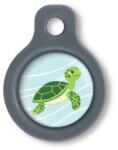 Blucky Baby Turtle Pastel Turquoise Dog Tag small - dogshop