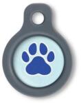 Blucky Wild Paw Pastel Turquoise Dog Tag small - dogshop