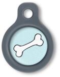 Blucky Bone Pastel Turquoise Dog Tag small - dogshop