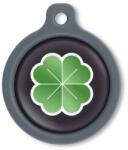 Blucky Clover Black Dog Tag large - dogshop