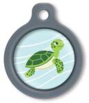 Blucky Baby Turtle Pastel Turquoise Dog Tag medium - dogshop
