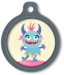 Blucky Beastie Pastel Yellow Dog Tag large - dogshop