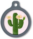 Blucky Cactus Rose Dog Tag large - dogshop