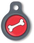 Blucky Bone Red Dog Tag small - dogshop