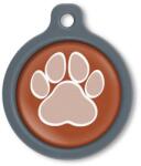 Blucky Wild Paw Brown Dog Tag large - dogshop