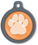 Blucky Wild Paw Orange Dog Tag large - dogshop