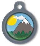 Blucky Colorado Dark Blue Dog Tag medium - dogshop