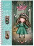 Santoro gorjuss Тефтер с 2 книгоразделителя Santoro Gorjuss In The Forest - Woodland Wildflower (1336GJ02)