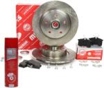  FÉKBETÉTEK + TÁRCSÁK csapággyal hátul 201003890