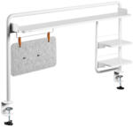 LogiLink Befogható Asztali Tálca, 1295 x 218 x 757 Mm, Fehér EO0047