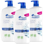 Head & Shoulders Classic Clean korpásodás elleni sampon (3x800 ml)